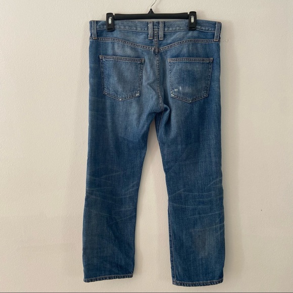 Current/Elliott The Boyfriend Distressed Jeans Sz 28 - Picture 8 of 9